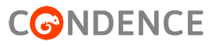 Condence Logo - official Logo original-Condence grey-orange text and picture