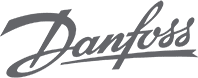 Danfoss logo, grey